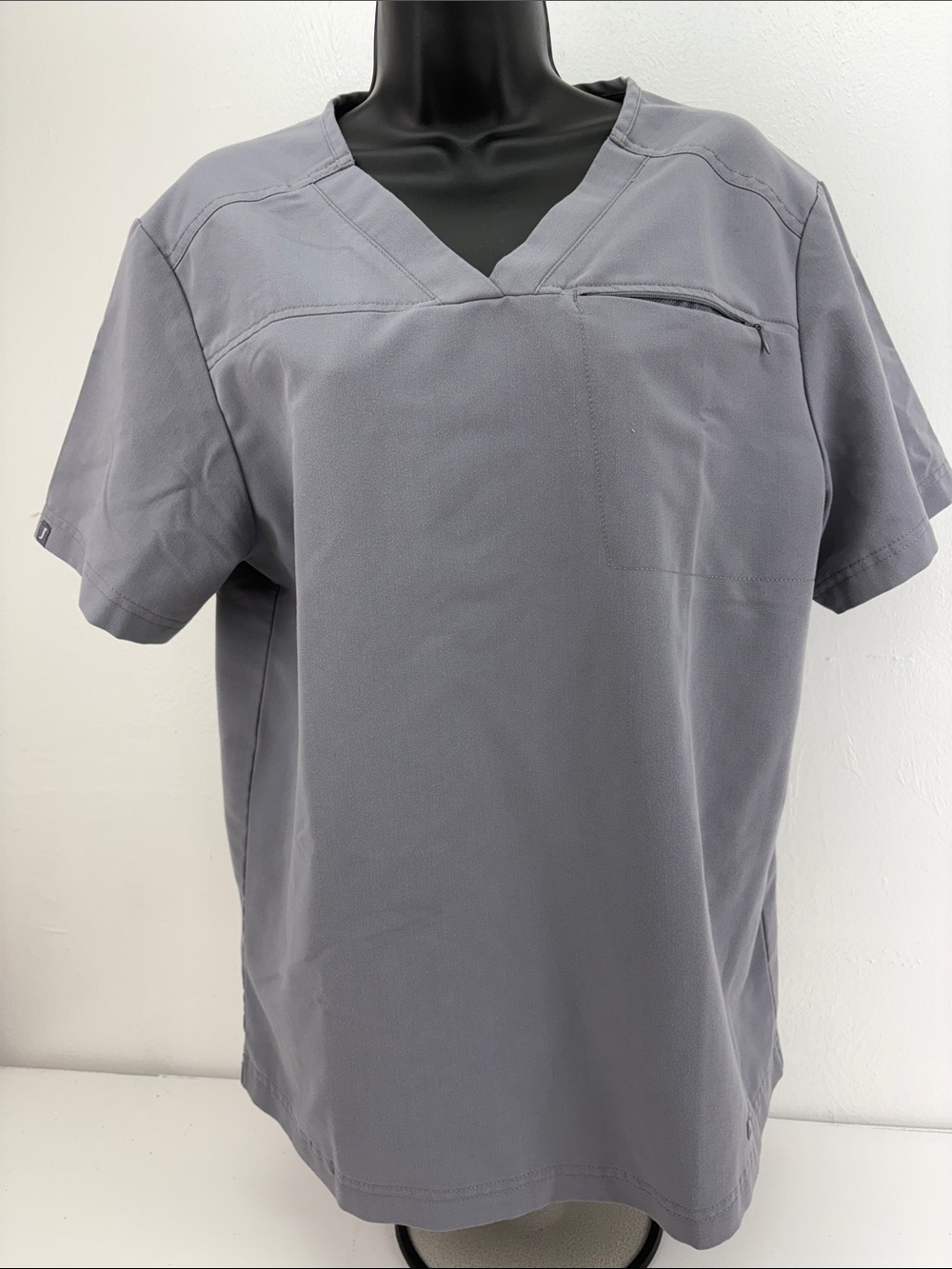 Jaanuu Scrub Top‎ Medium Grey